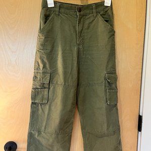 Carhartt Cargo Cropped Green Pants